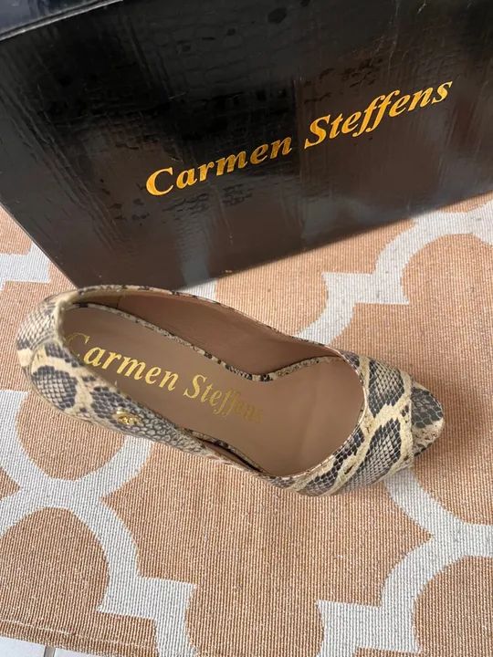 Salto alto Carmen Steffens - Python - Foto 4