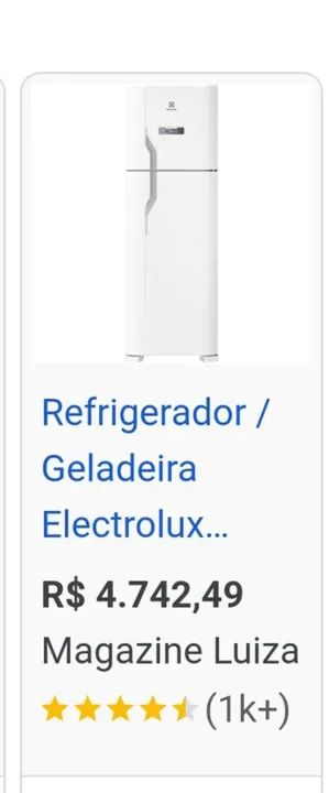 GELADEIRA ELECTROLUX DFN41 DUPLEX FROST FREE PAINEL DIGITAL SEMINOVA  - Foto 6