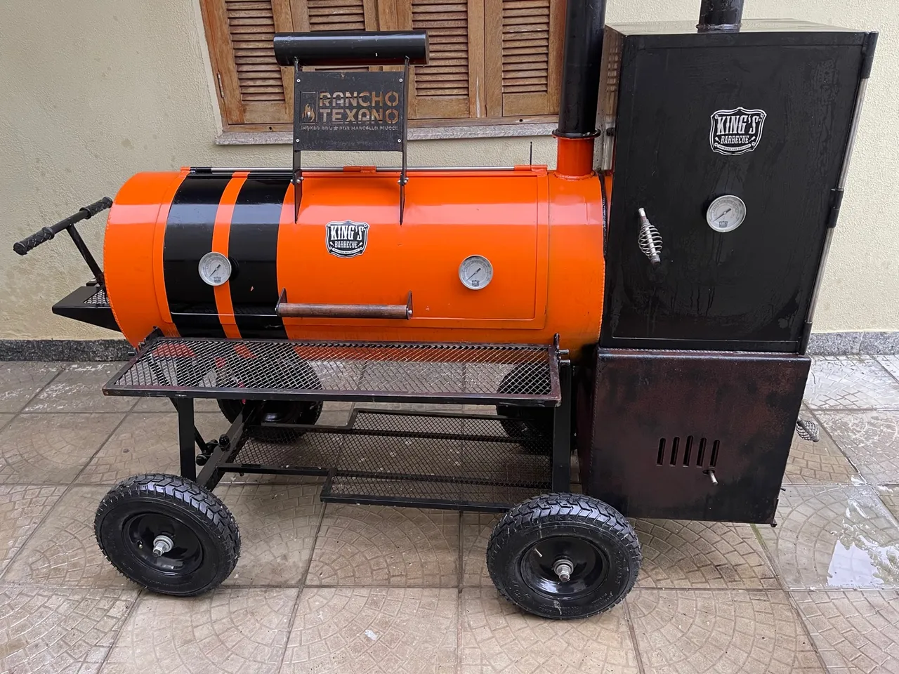 Churrasqueira Profissional King's Barbecue pit smoker