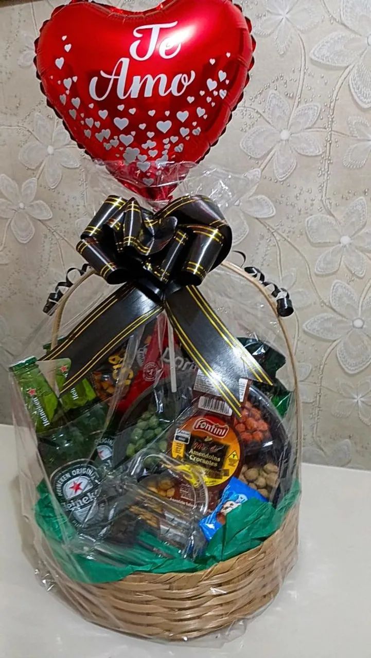 Cesta de Presente Romântica - Perfeita para Celebrar! - Foto 4
