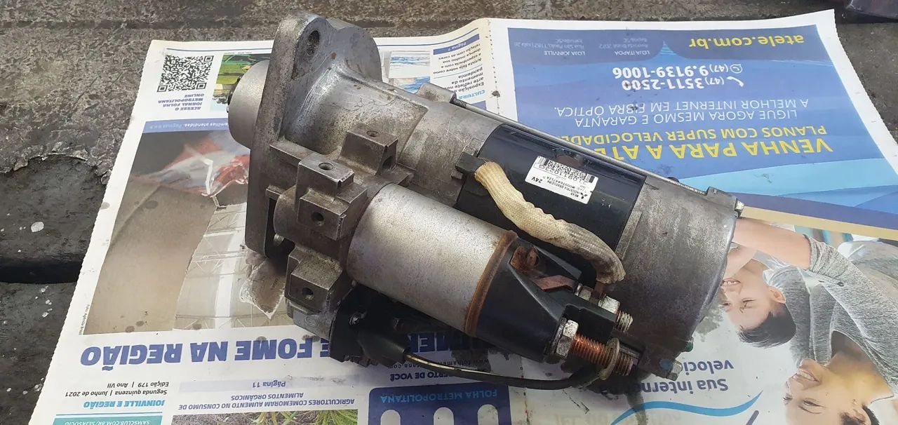 Motor de Partida - Caminhão Volvo FH - Foto 4
