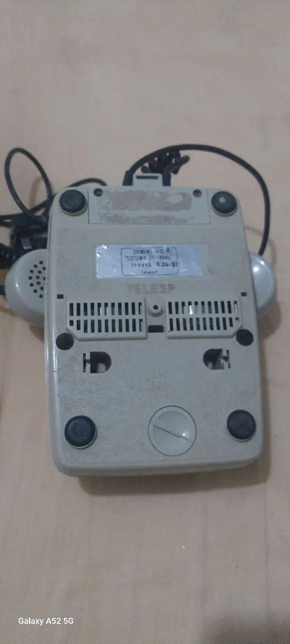Telefone fixo antigo Siemens vintage - Foto 2