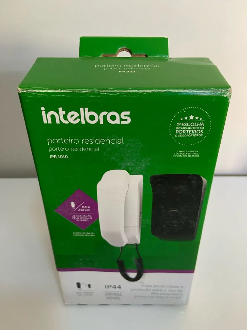 Porteiro Residencial IPR 1010 Preto Intelbras - Foto 3