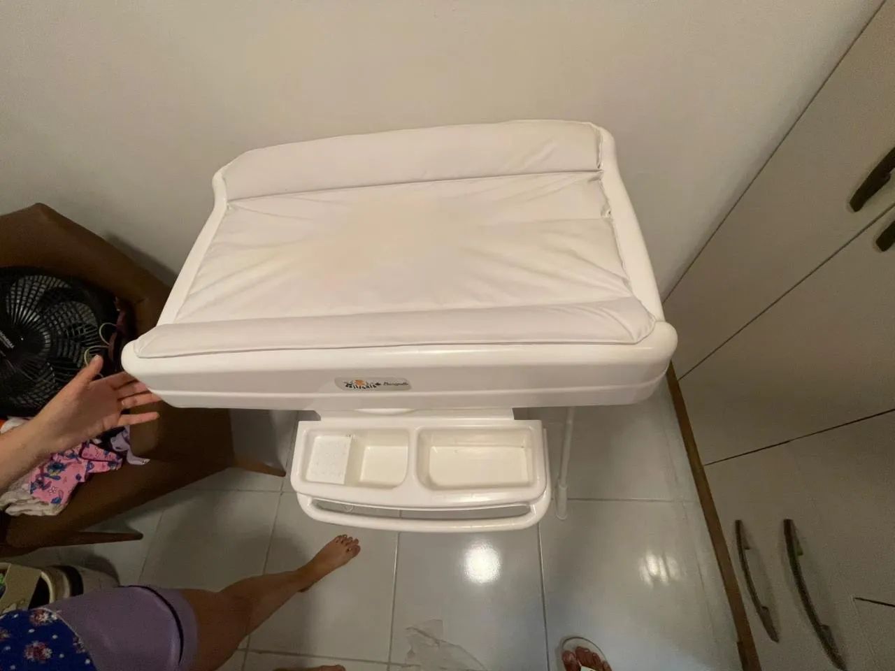 Trocador de bebê - em ótimo estado - Foto 3