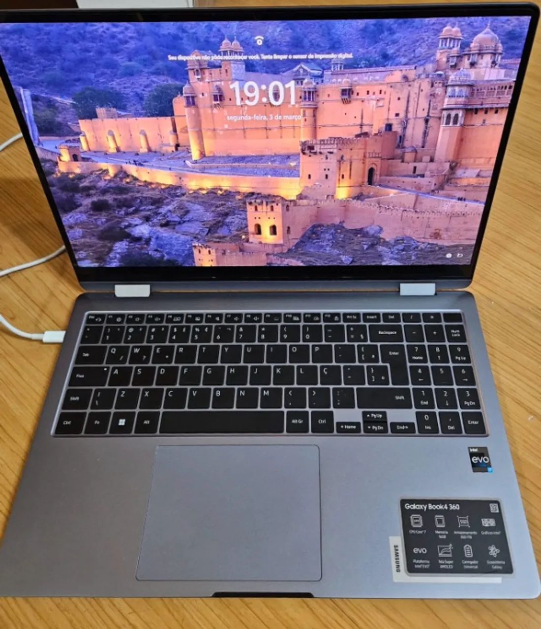 Notebook Samsung Galaxy Book4 360, 16gb, Intel Core I7 1tb