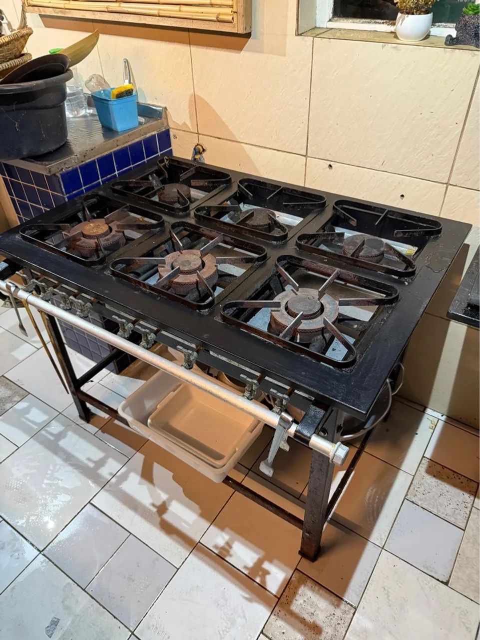 Fogão Industrial 6 bocas 