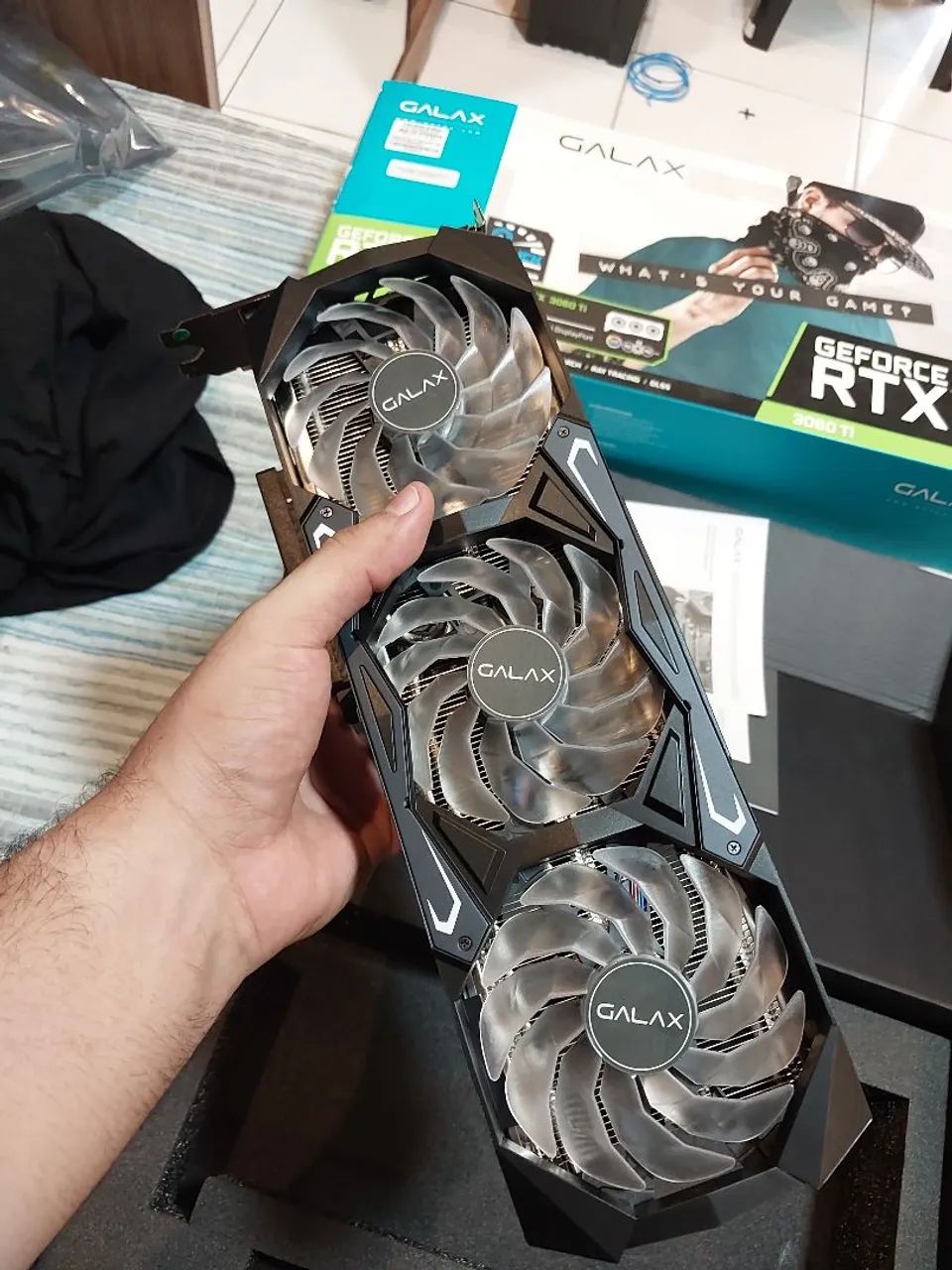 Placa de Vídeo Galax GeForce RTX 3060ti GDDR6XTi