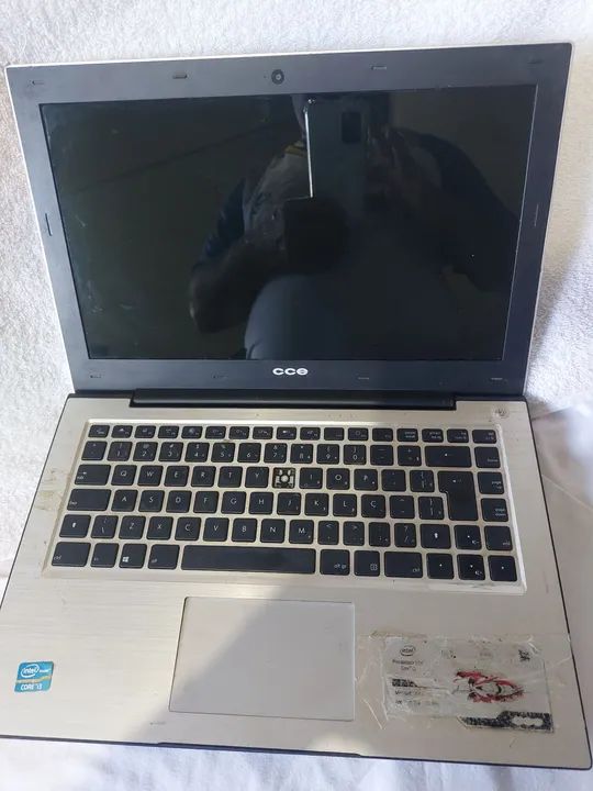 Notbook cce ultra thim325 conserto ou retirar peças - Foto 3