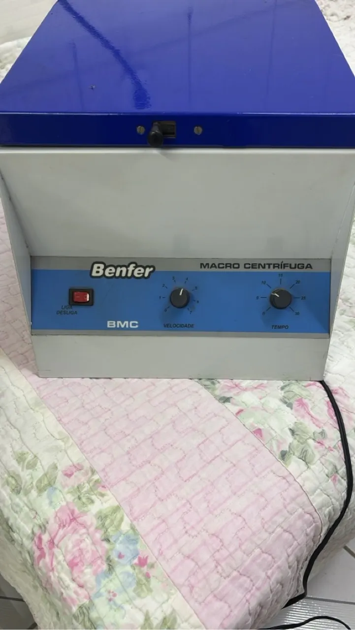 Centrifuga Analógica: macro e micro hematócrito!