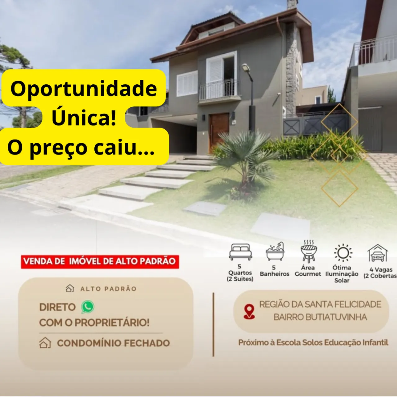 ABAIXO DO VALOR DE MERCADO .