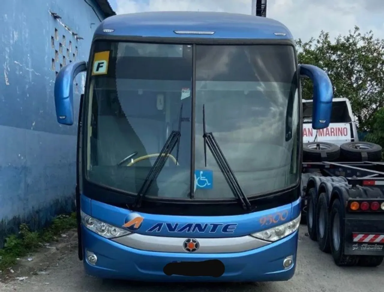 Ônibus G7 Marcopolo Paradiso 1200 (MB 0500RS) Ano 2012
