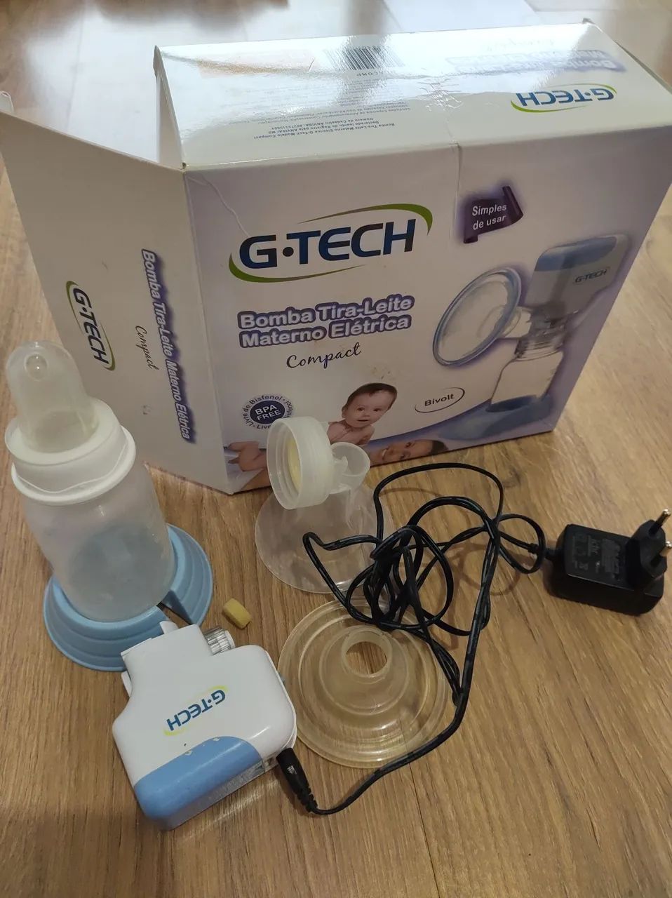 Extrator de Leite Materno Elétrico Compacto G-Tech - Foto 2