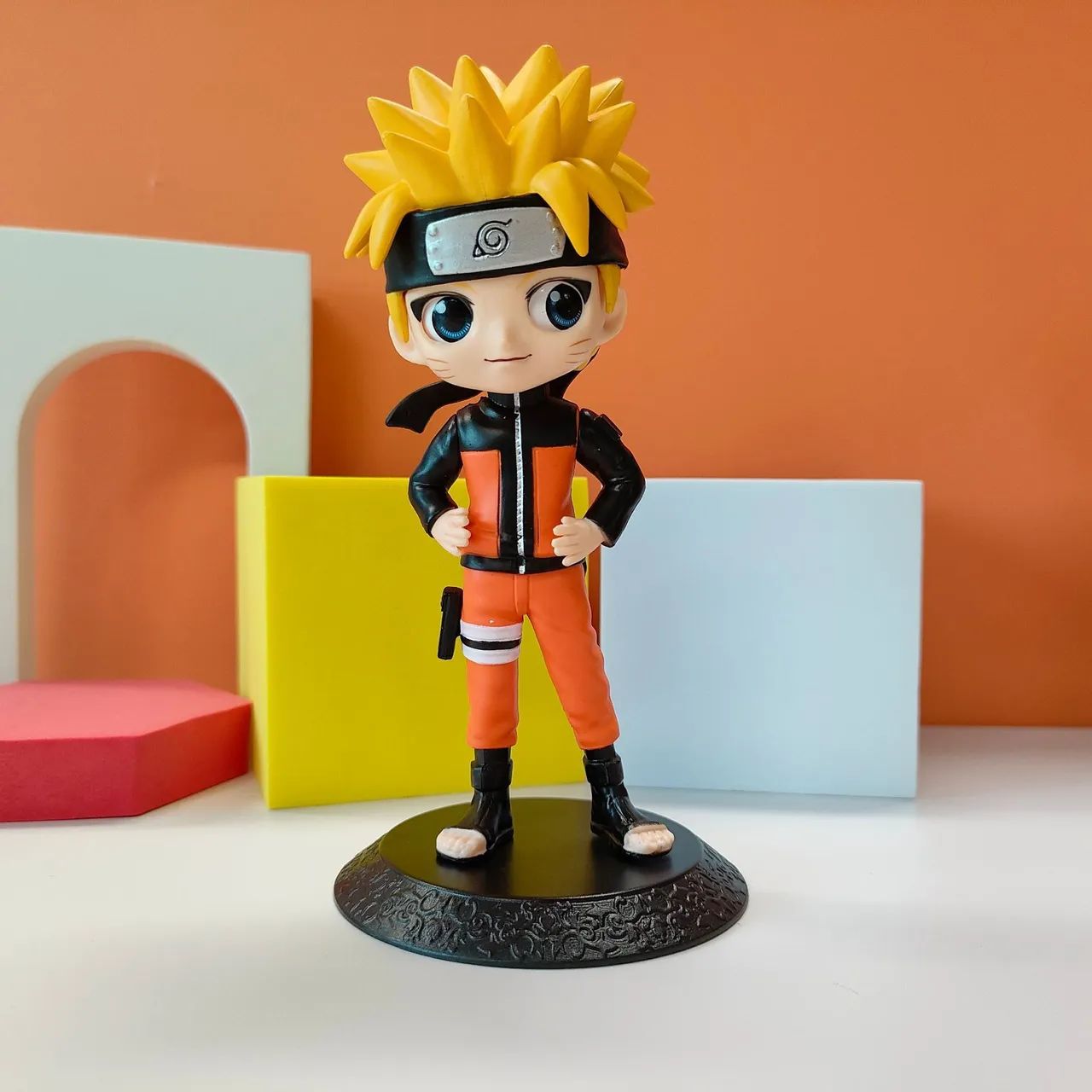 Naruto Uzumaki Figurinha Anime - Foto 2