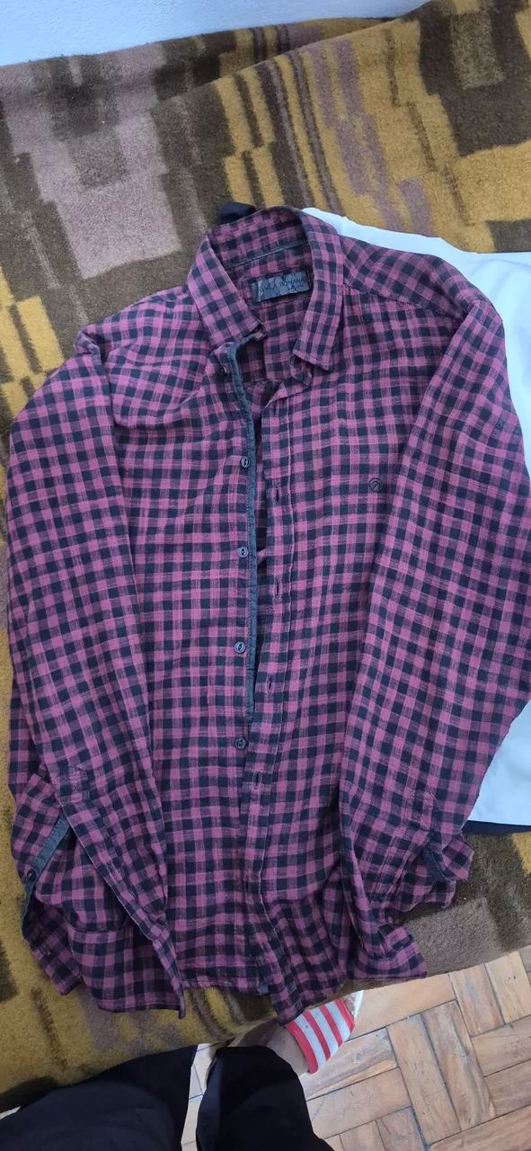 Camisa xadrez Vila Romana