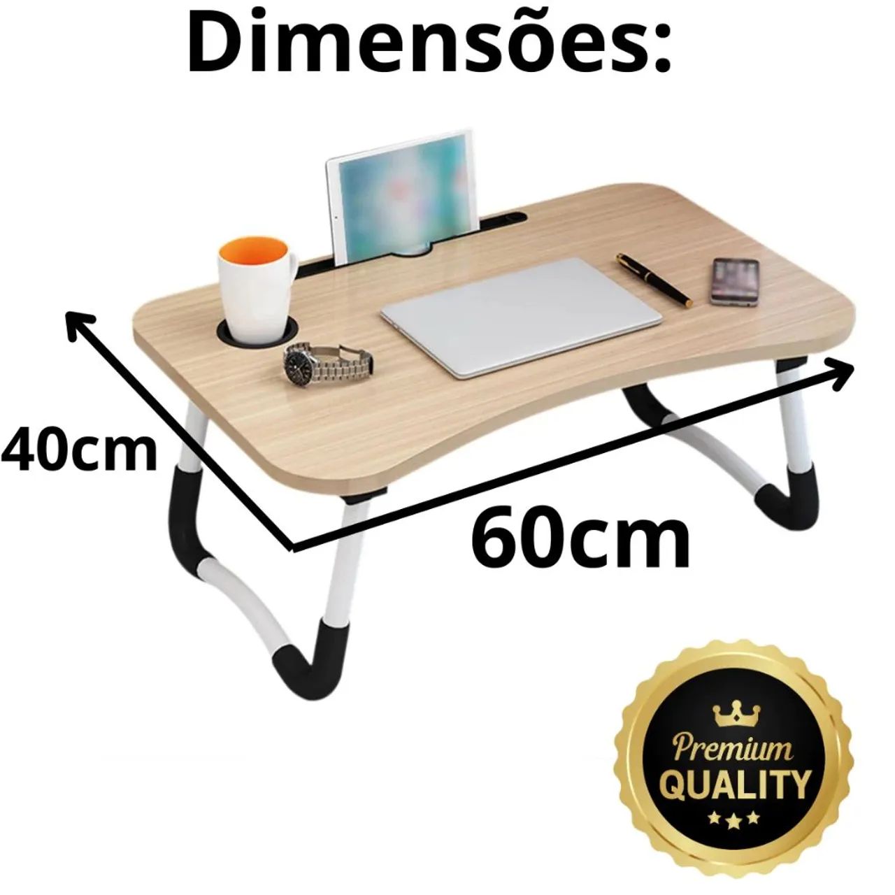 Mesa Dobrável suporte para Notebook - Conforto e Praticidade! - Foto 5