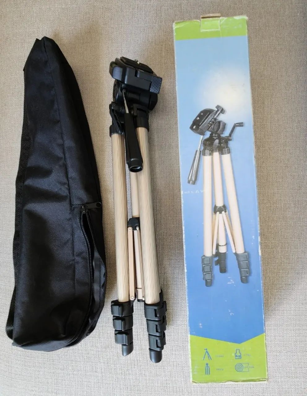 Tripé Greika Wt 363 Para Câmeras e Filmadoras - Foto 6