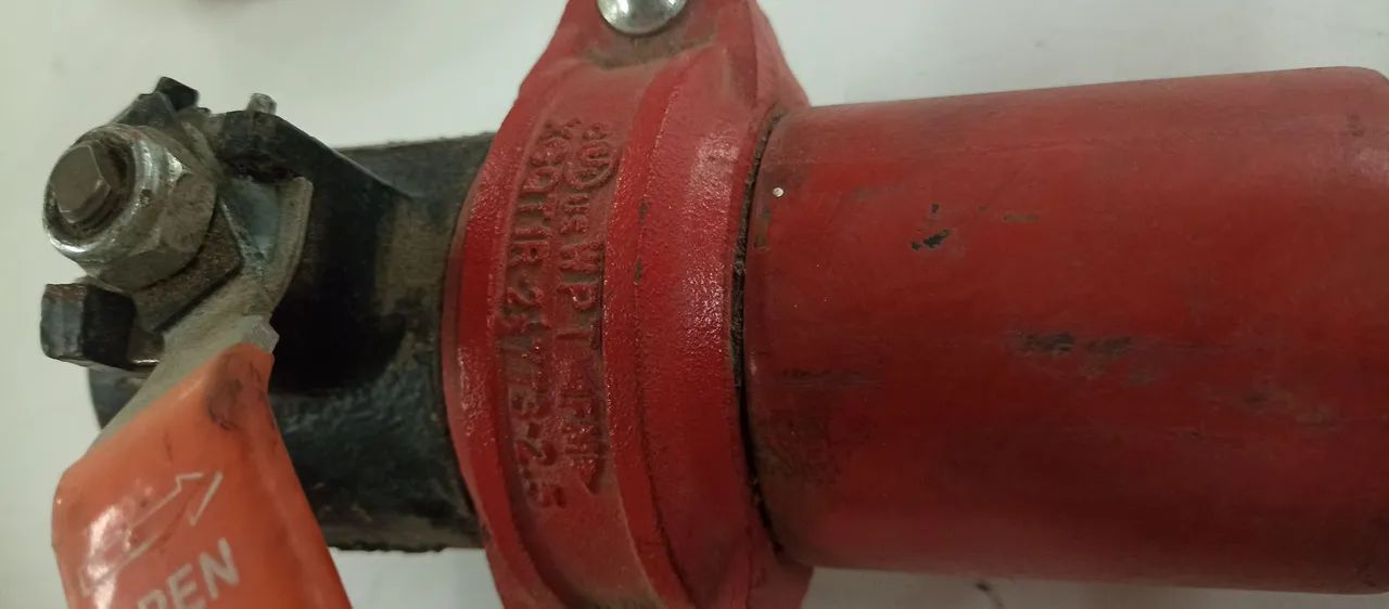 Conexões tubulação de incêndio 