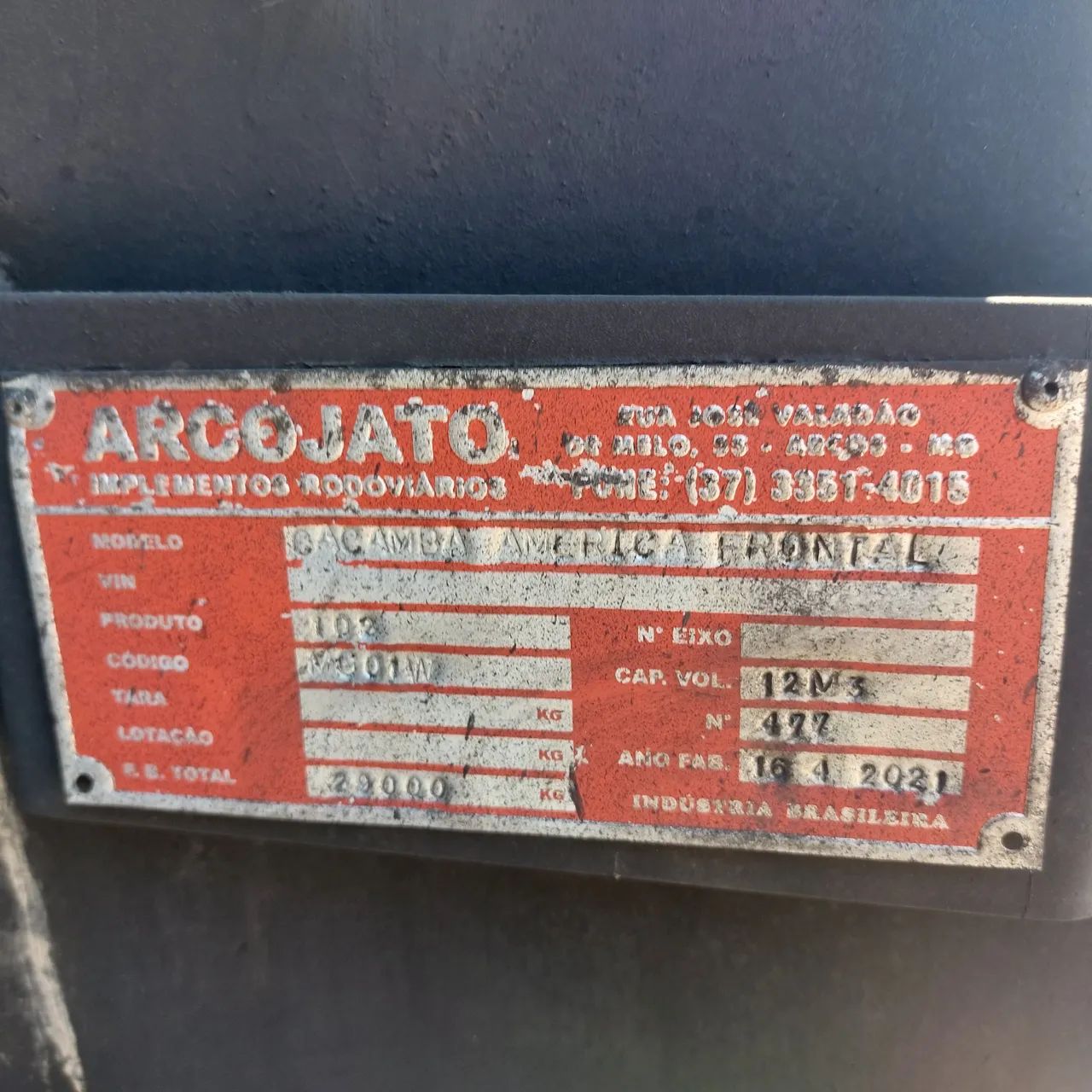 Caçamba para bitruk - Foto 6