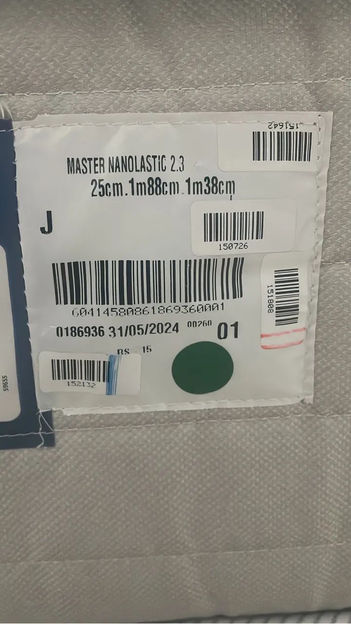 colchão Ortobom Casal Master Nanolastic - Foto 2