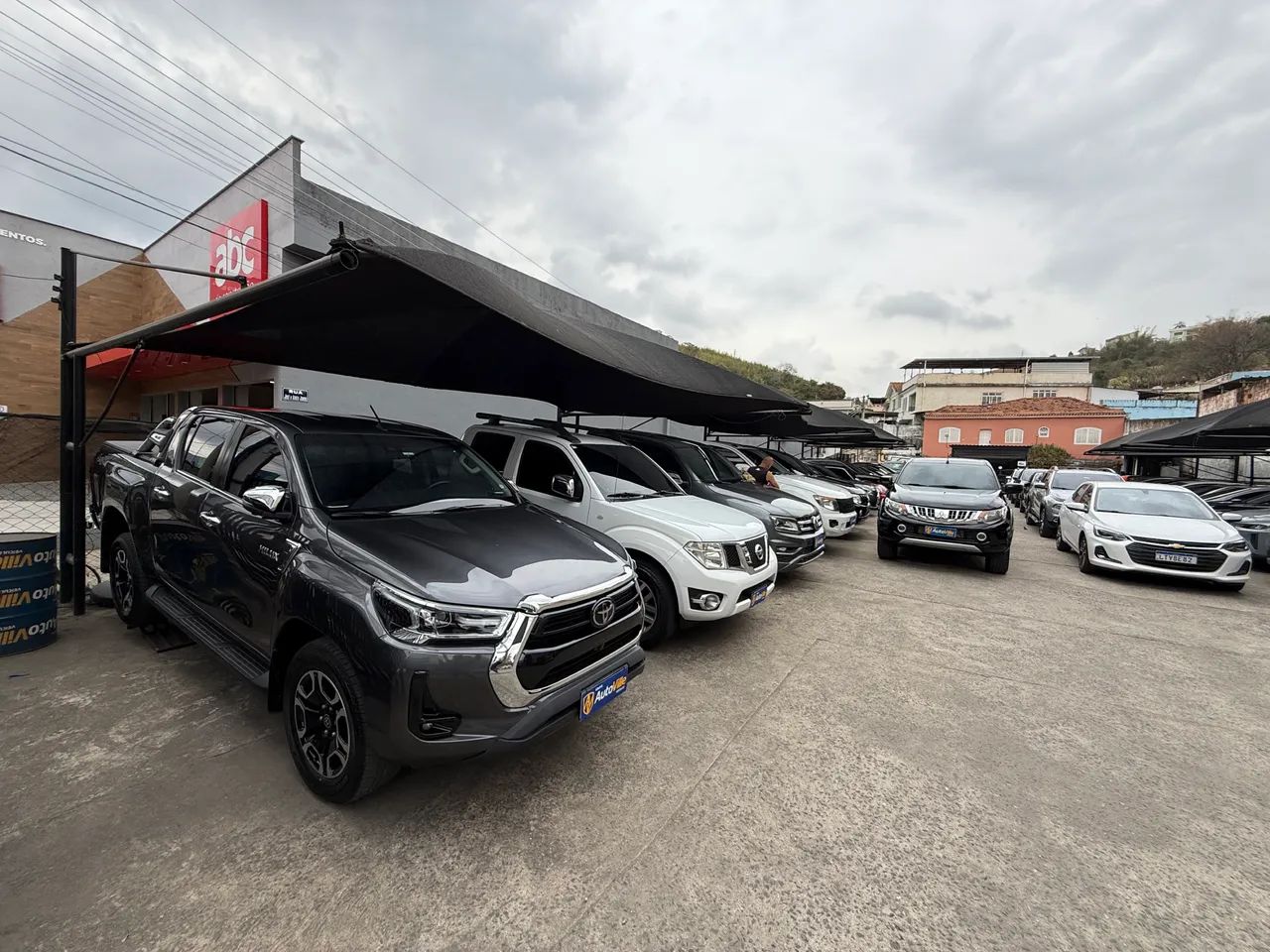 12 Sombreadores/Toldos/Coberturas para estacionamento