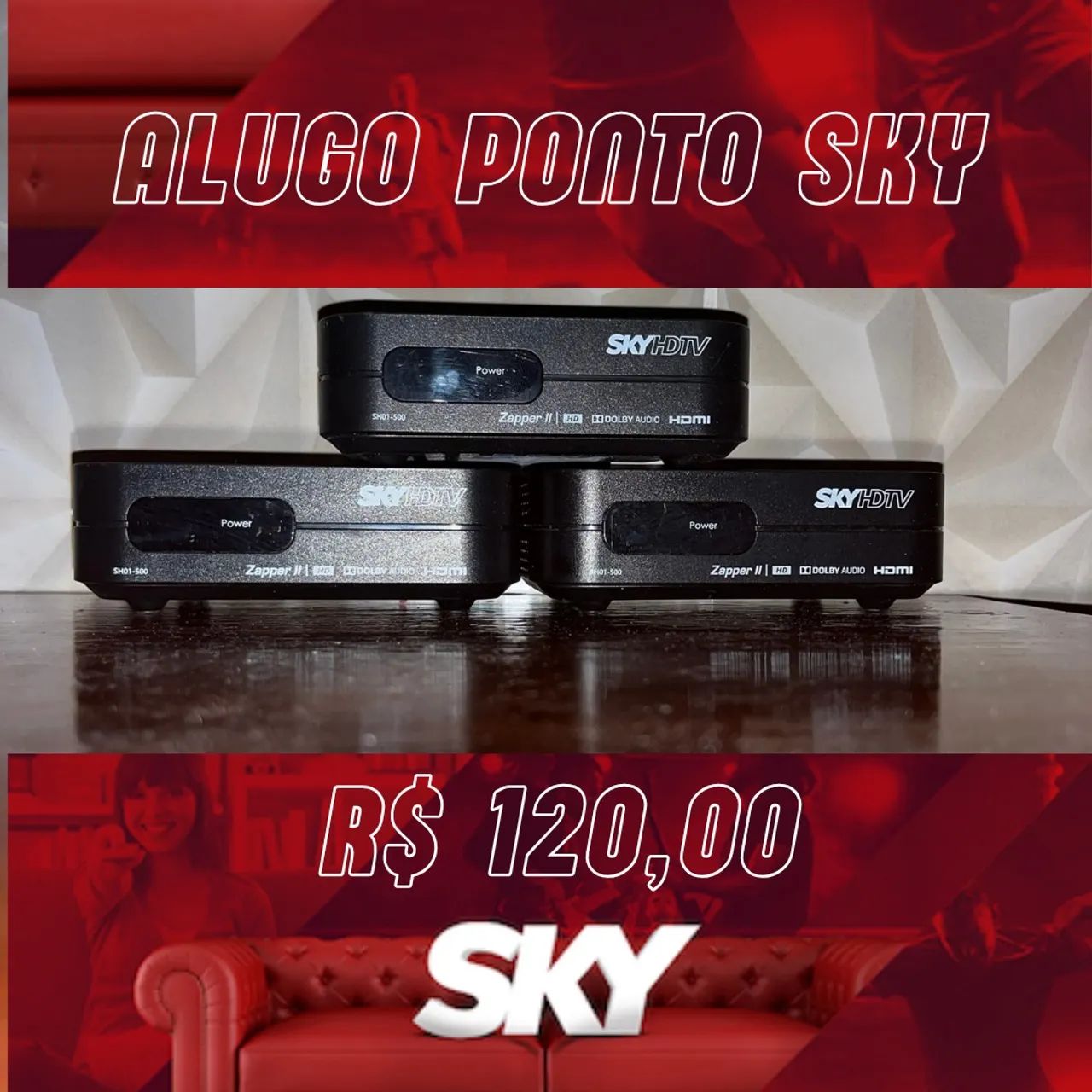 Receptores SKY HDTV Zapper II - Foto 2