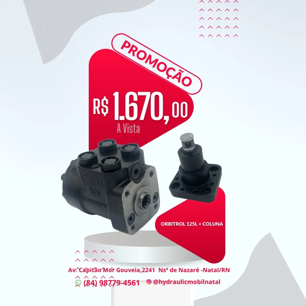 Orbitrol 125L + Coluna - Promoção!
