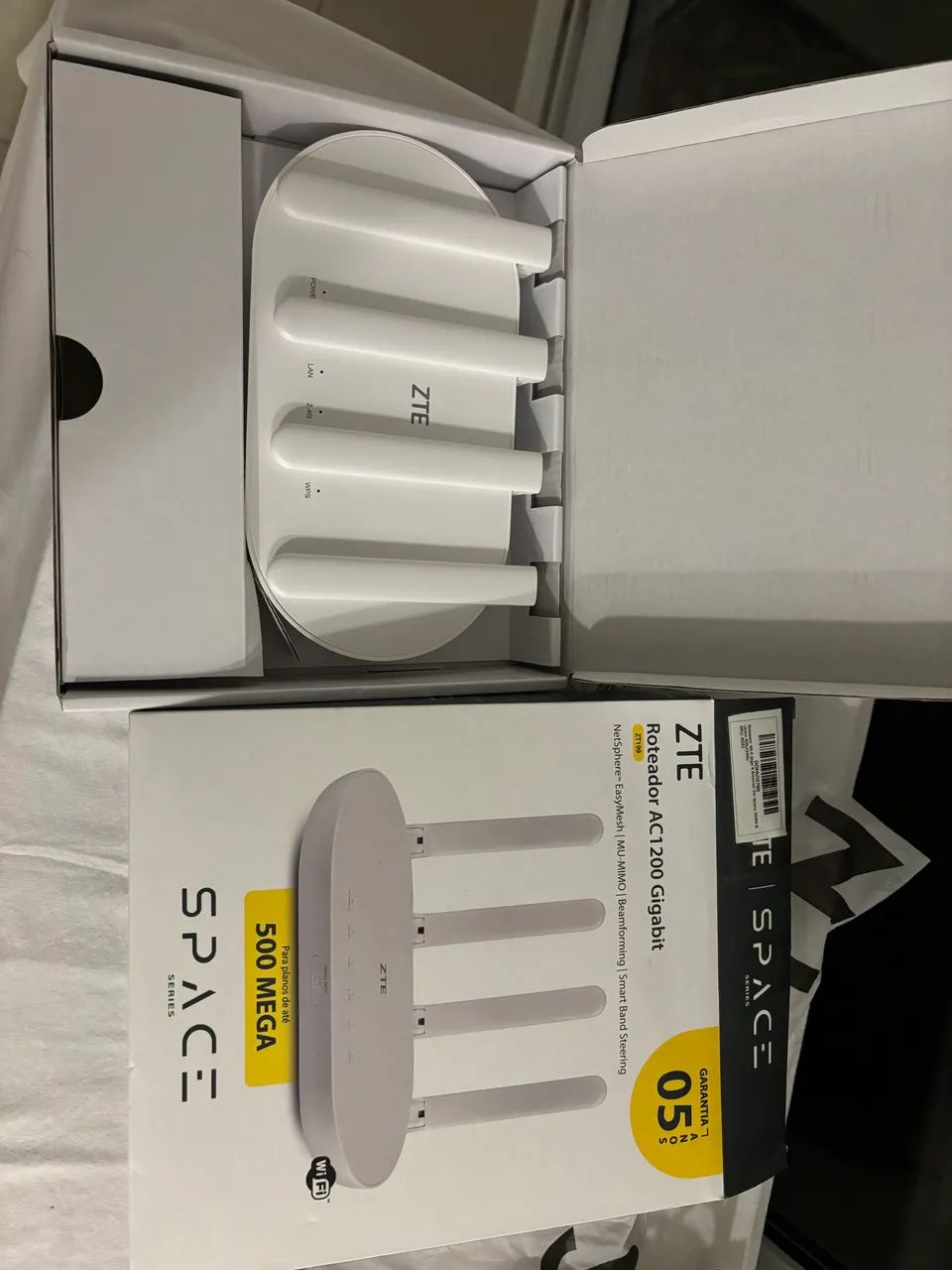 Roteador ZTE AC1200 Gigabit seminovo - Foto 2