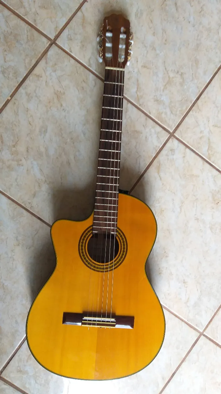Violão Takamine Eg522c Nylon Koreano Canhoto Eg 522 C Lh