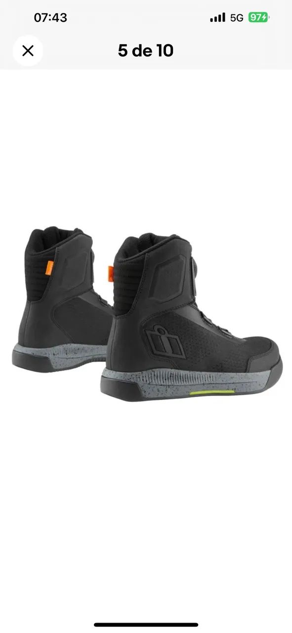 Bota ICON, para motociclistas. - Foto 3