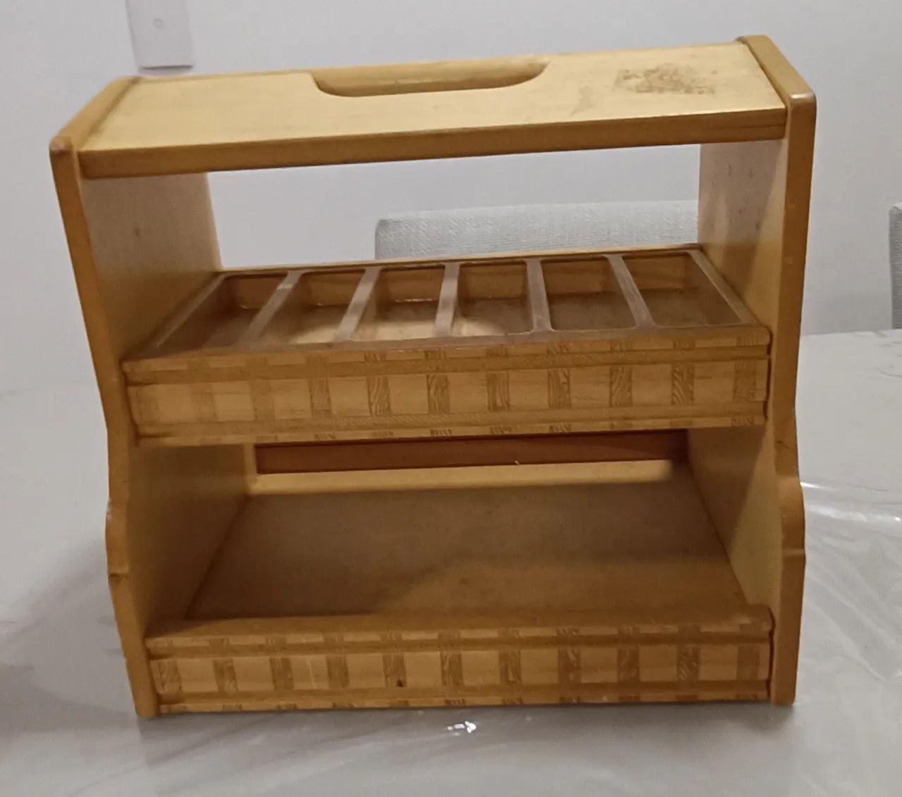 Brinquedo Thomas e Seus Amigos de Madeira raridade porta trenzinho original!!!! - Foto 2