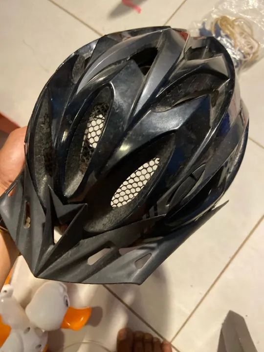 Capacete de Bicicleta Preto