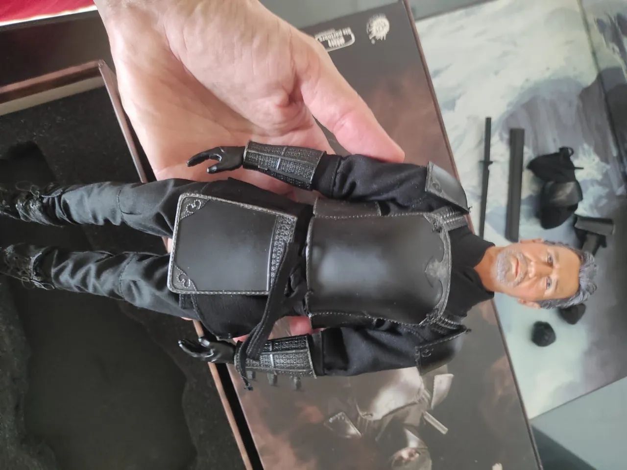 Figura Ras Al Ghul 1/6 batman Begins the dark knight ninja  - Foto 5