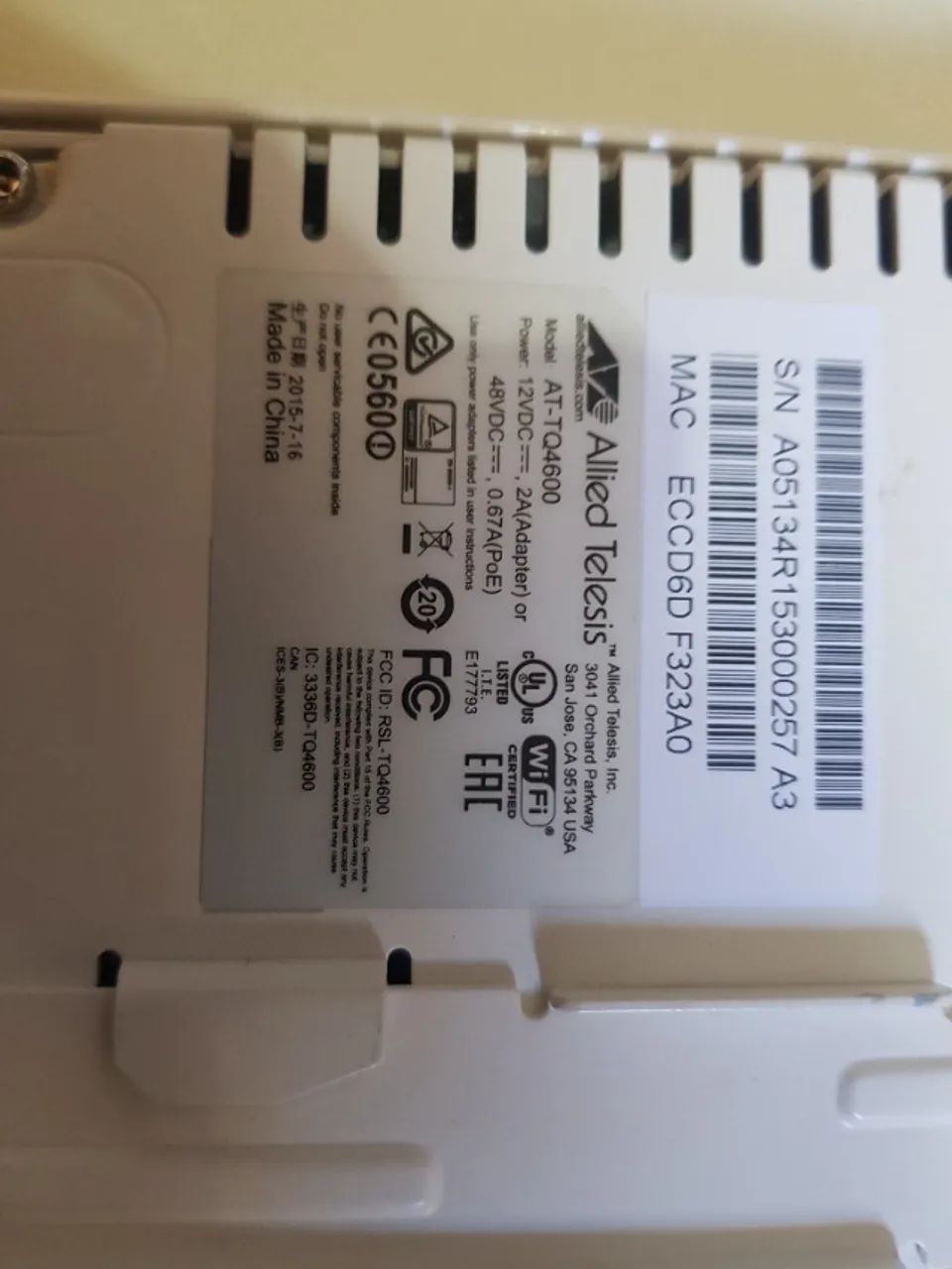 Access Point AT-TQ-4600 Allied Telesis - Foto 2