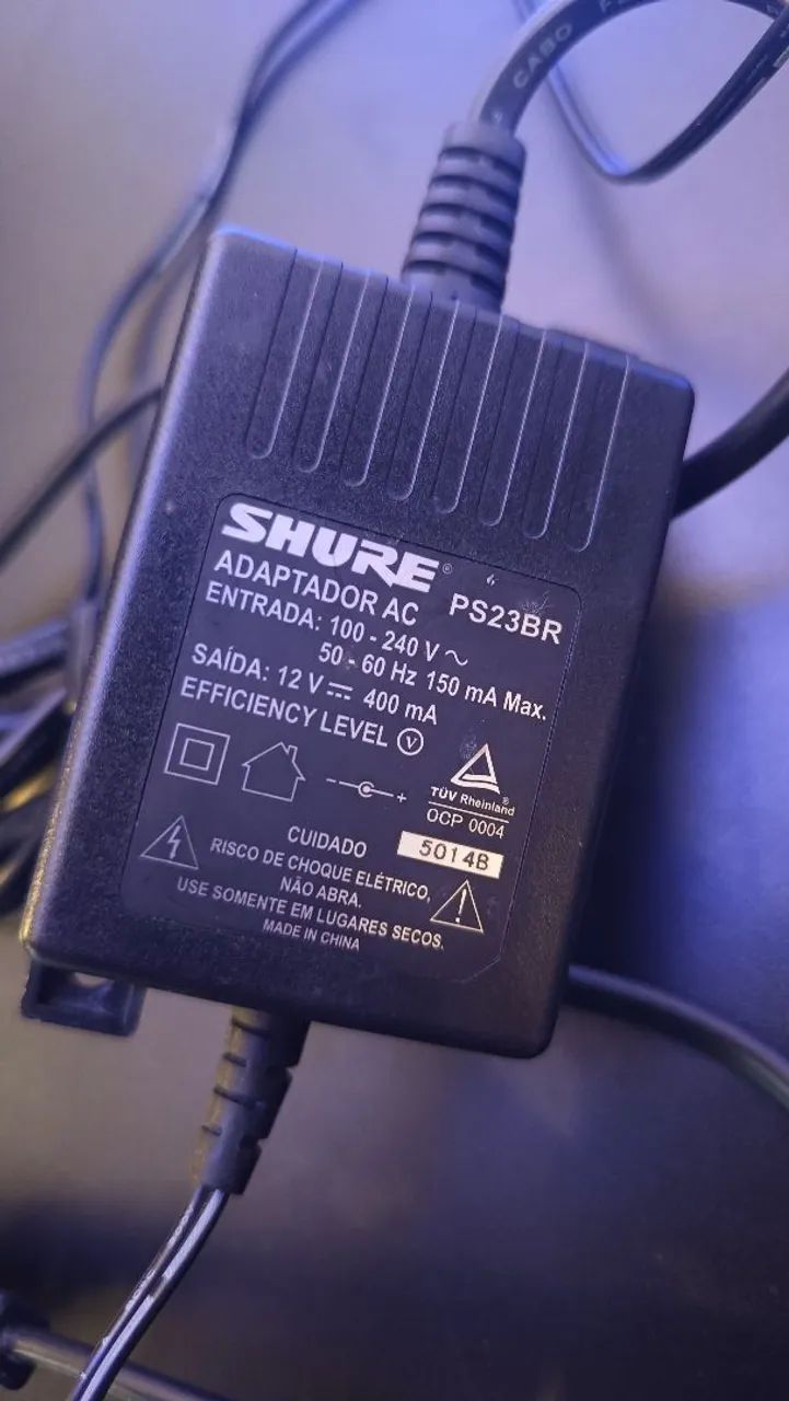 Receptor de microfone sem fio Shure QLXD4BR-L50  - Foto 4