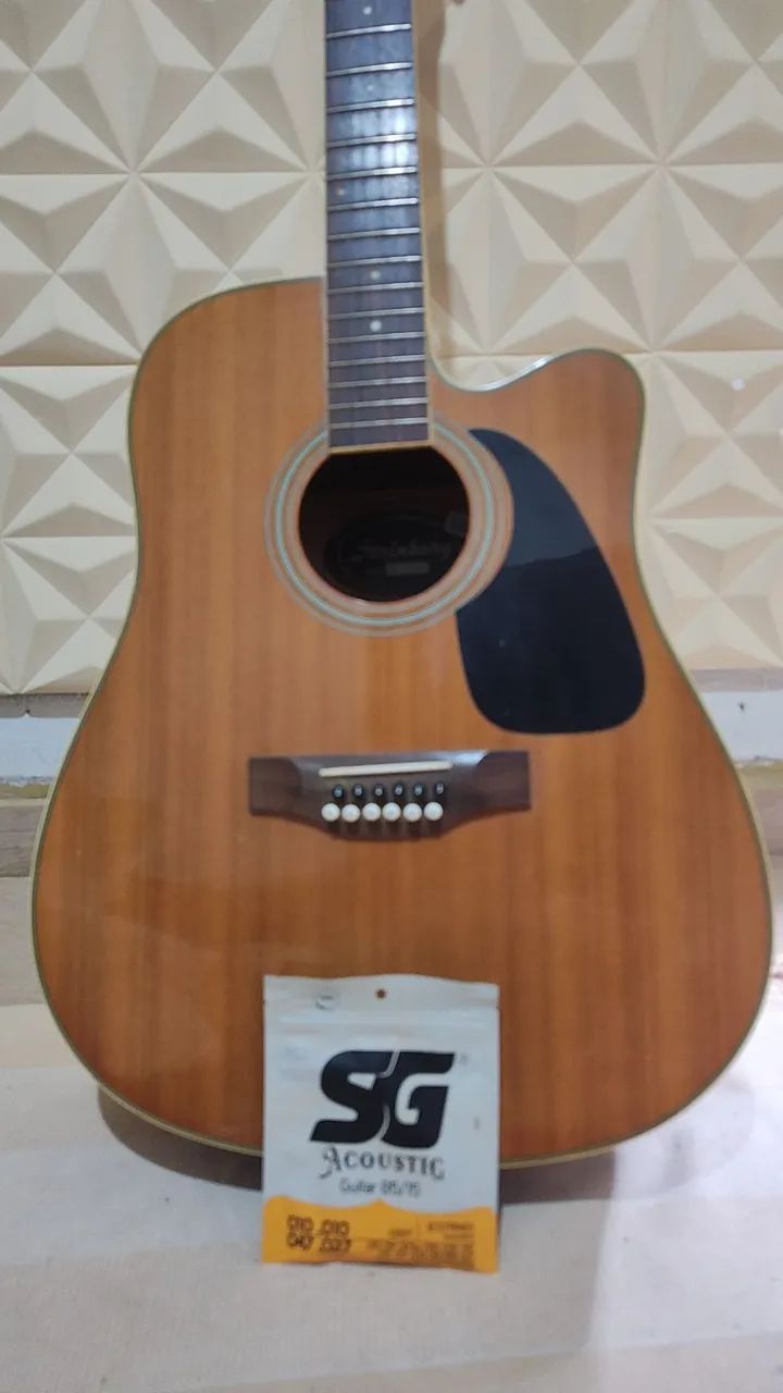 Violão Strinberg 12 cordas elétrico  - Foto 3