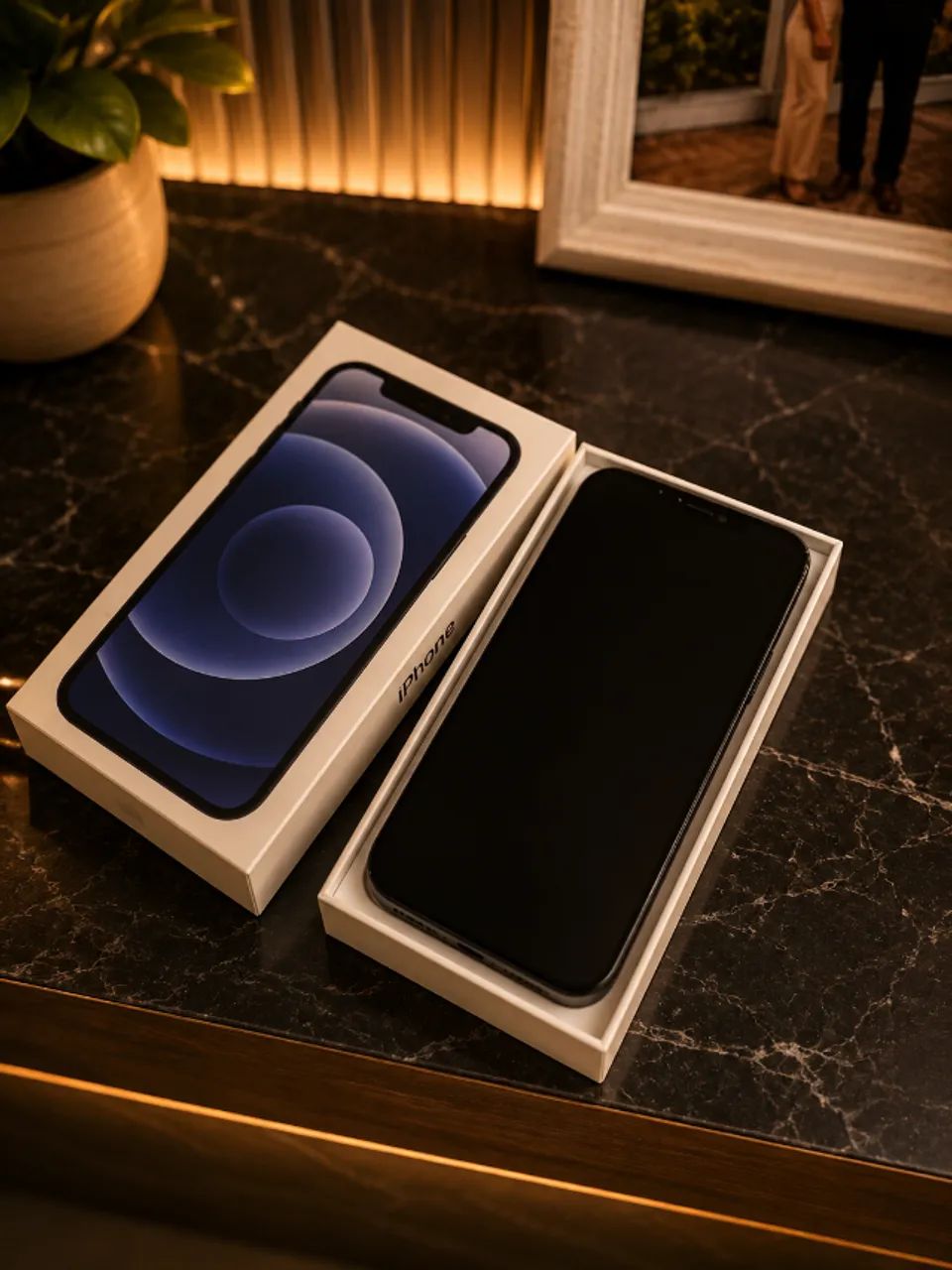 iPhone 12 64GB Preto Impecável + Caixa | Face ID OK - Foto 3