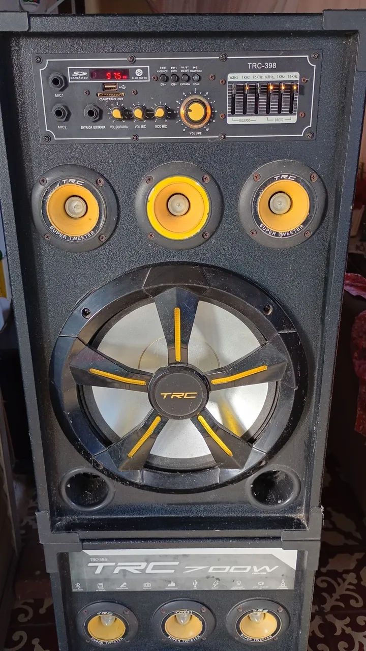 Caixa de Som amplificada TRC 700w - Foto 2