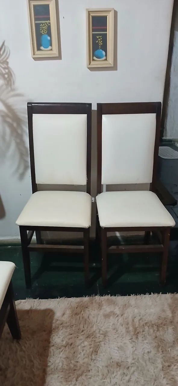 Vende-se cadeiras estofadas  - Foto 2