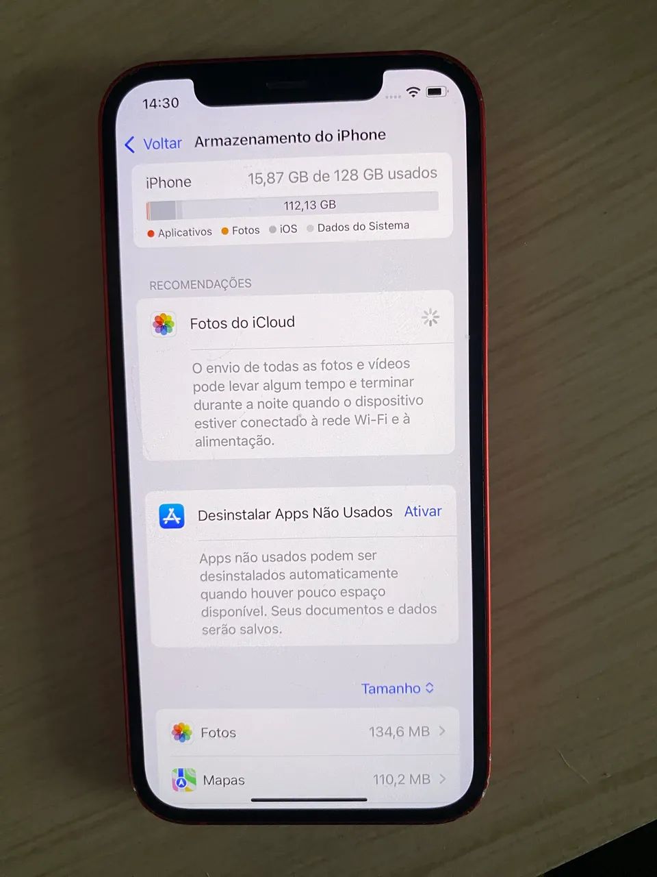 iPhone 12 128GB RED  - Foto 5