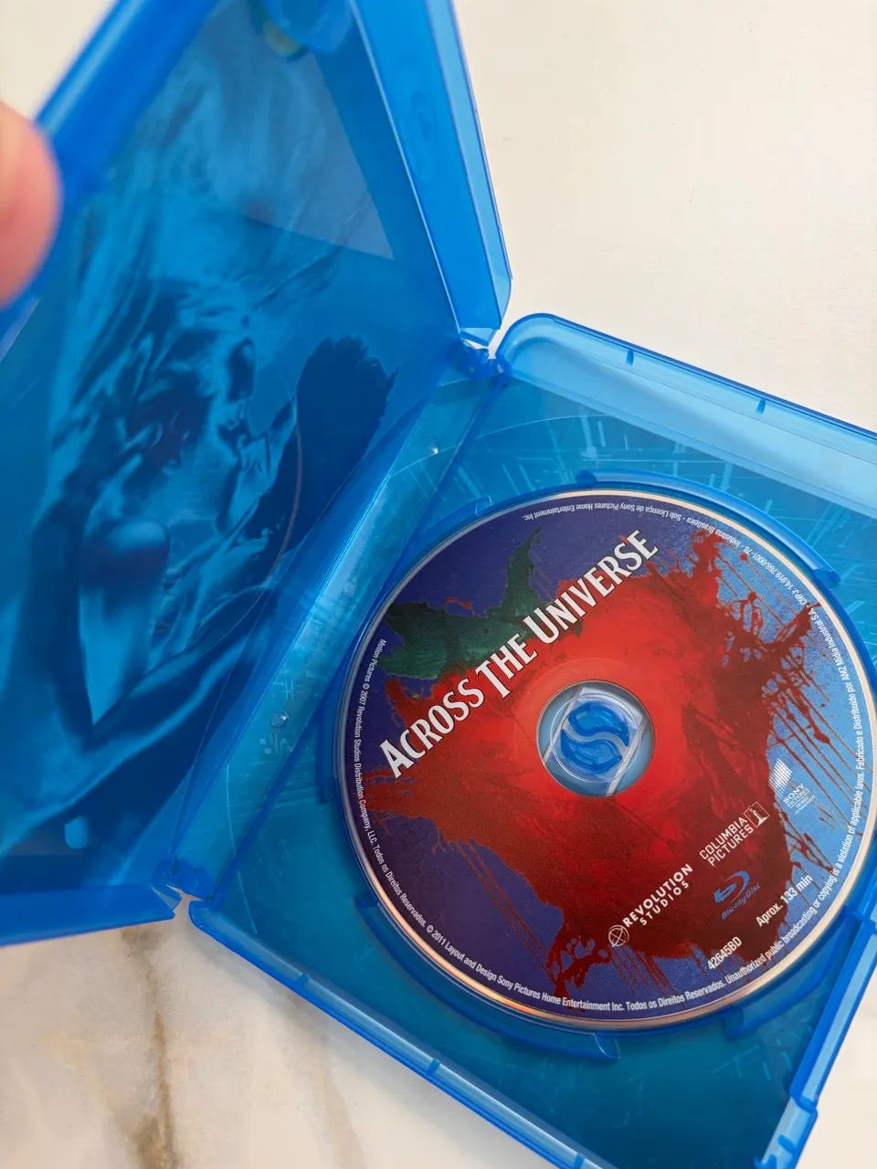 Across The Universe Blu-ray Original Filme Musical Beatles - DVD