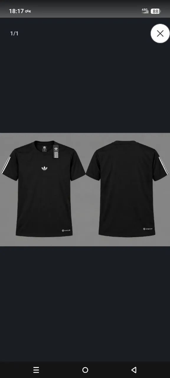 Camisa Dryfit preta
