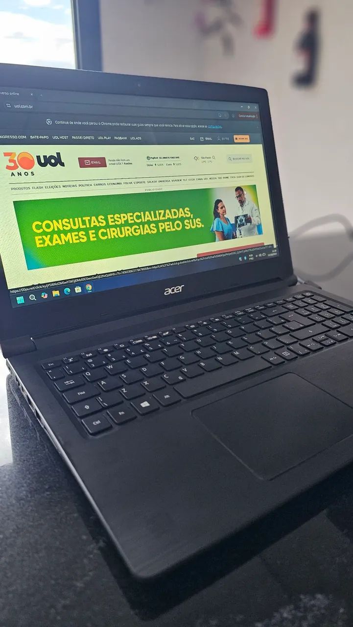NOTEBOOK ACER ASPIRE - SSD - R$ 1.499 - Foto 5
