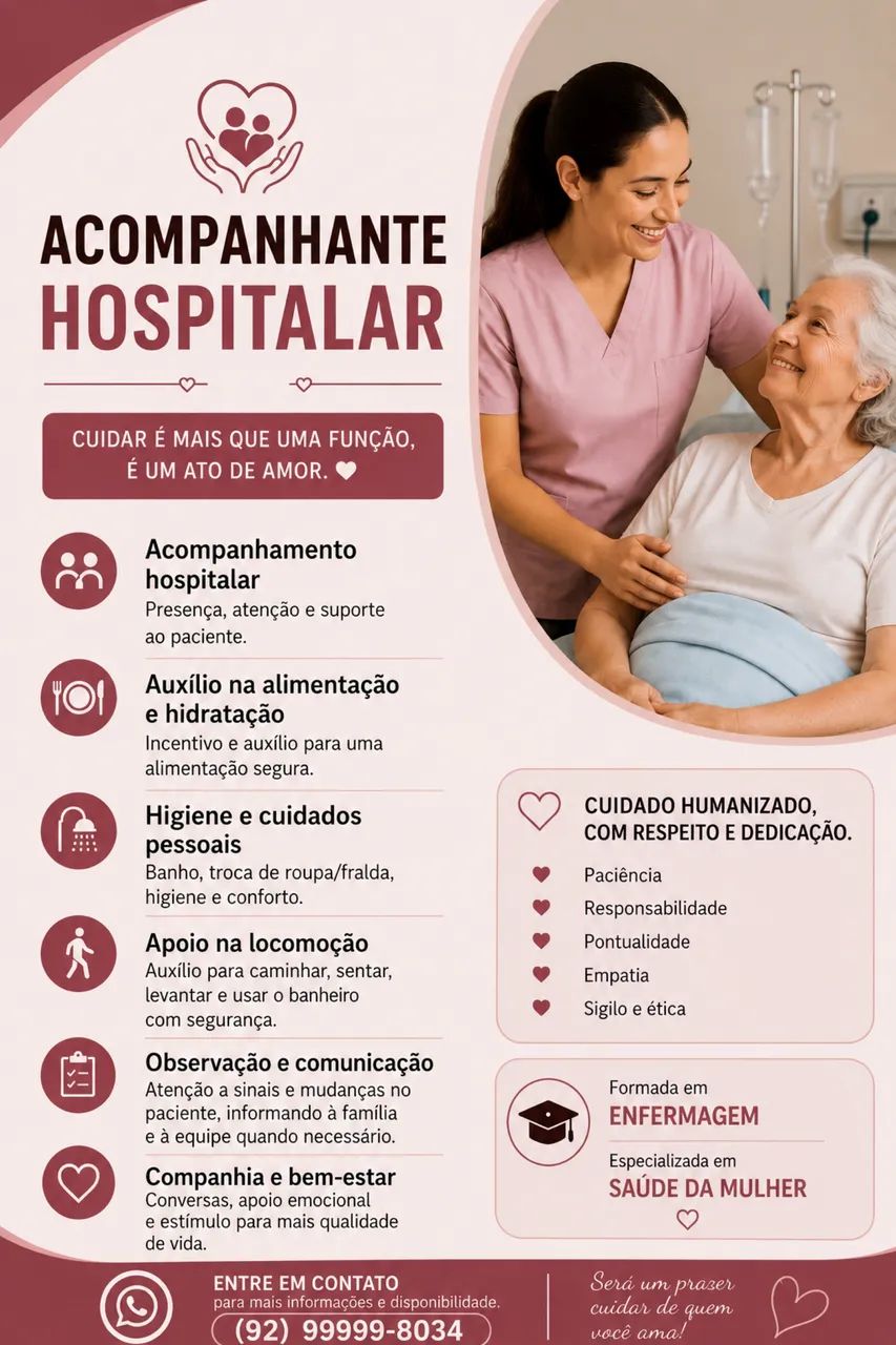 Acompanhante hospitalar 