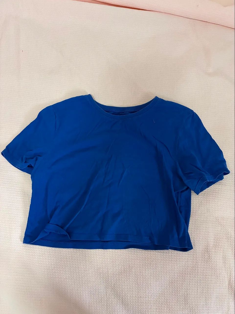 Cropped Azul Vivo