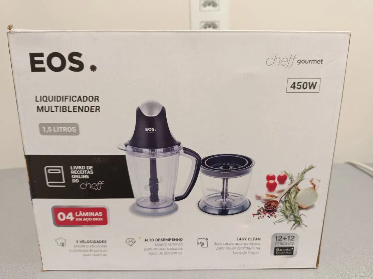 Mini processador e liquidificador EOS - Foto 4