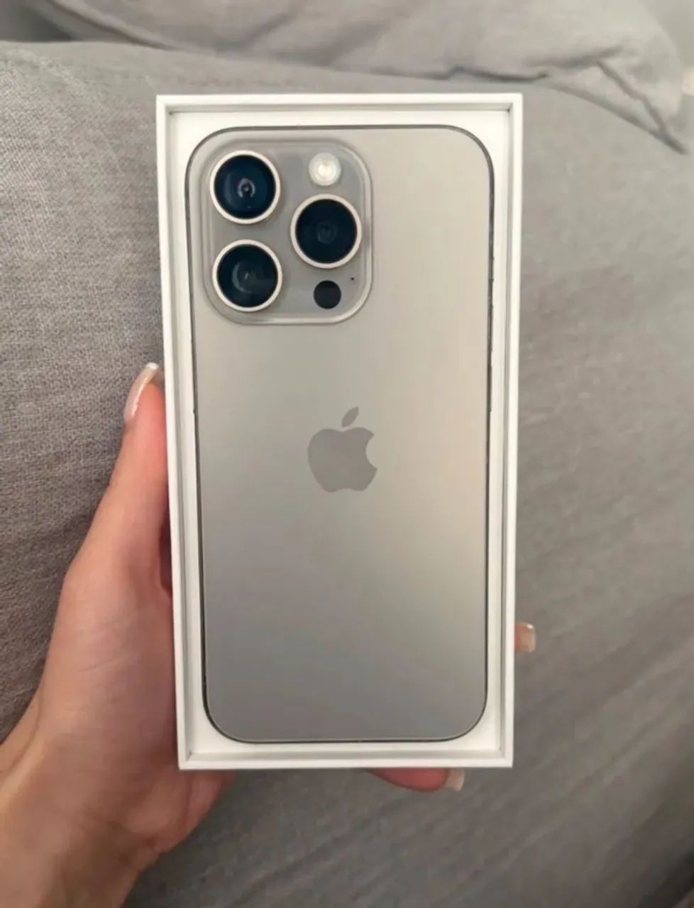 iPhone 15 pró titânio natural  - Foto 2