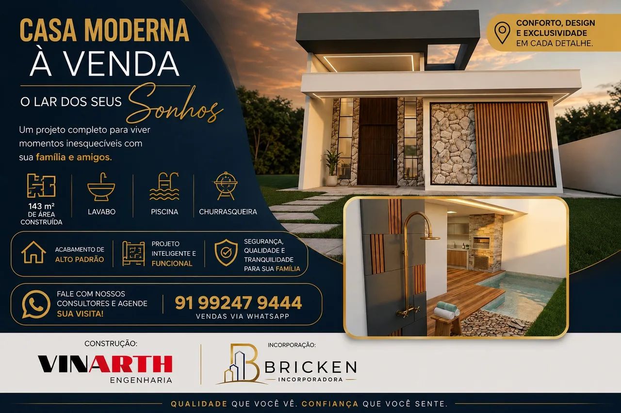 Vendo casa Jardins Marselha 