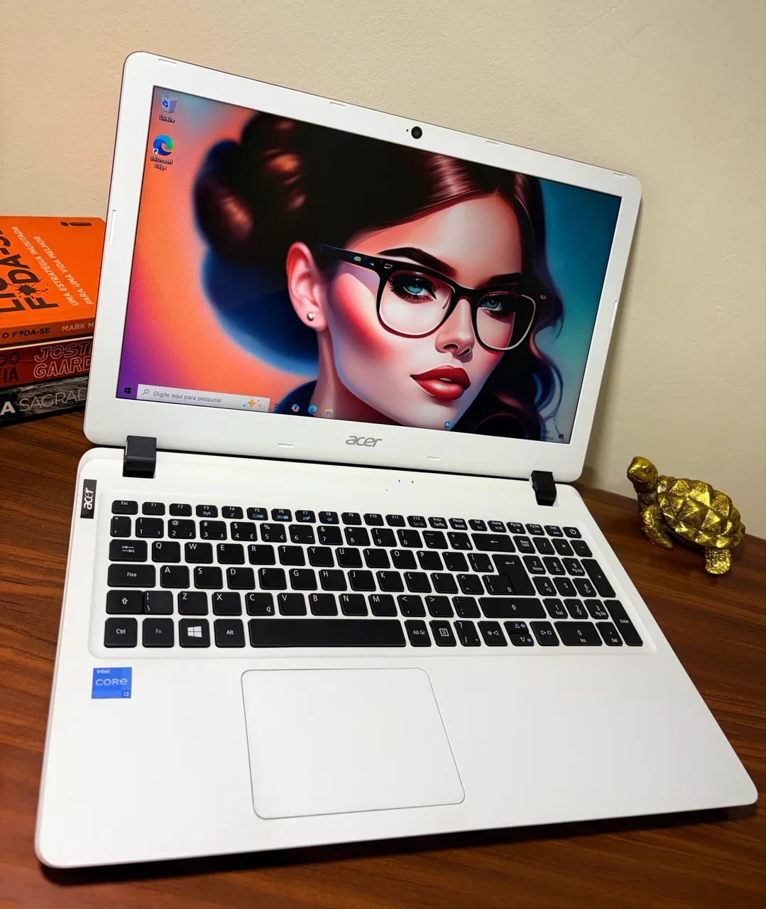 Notebook ACER White Turbo Core i3 Na Caixa! - Foto 5