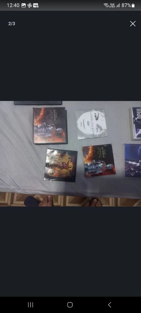 Coleção michael jackson dvds 15 unidades  - Foto 3