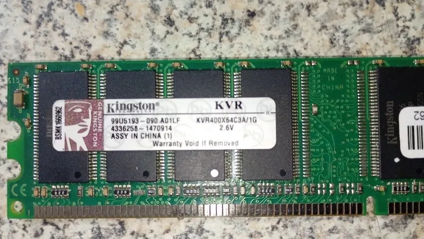Memória Ram Kingston DDR 1  1GB. - Foto 3